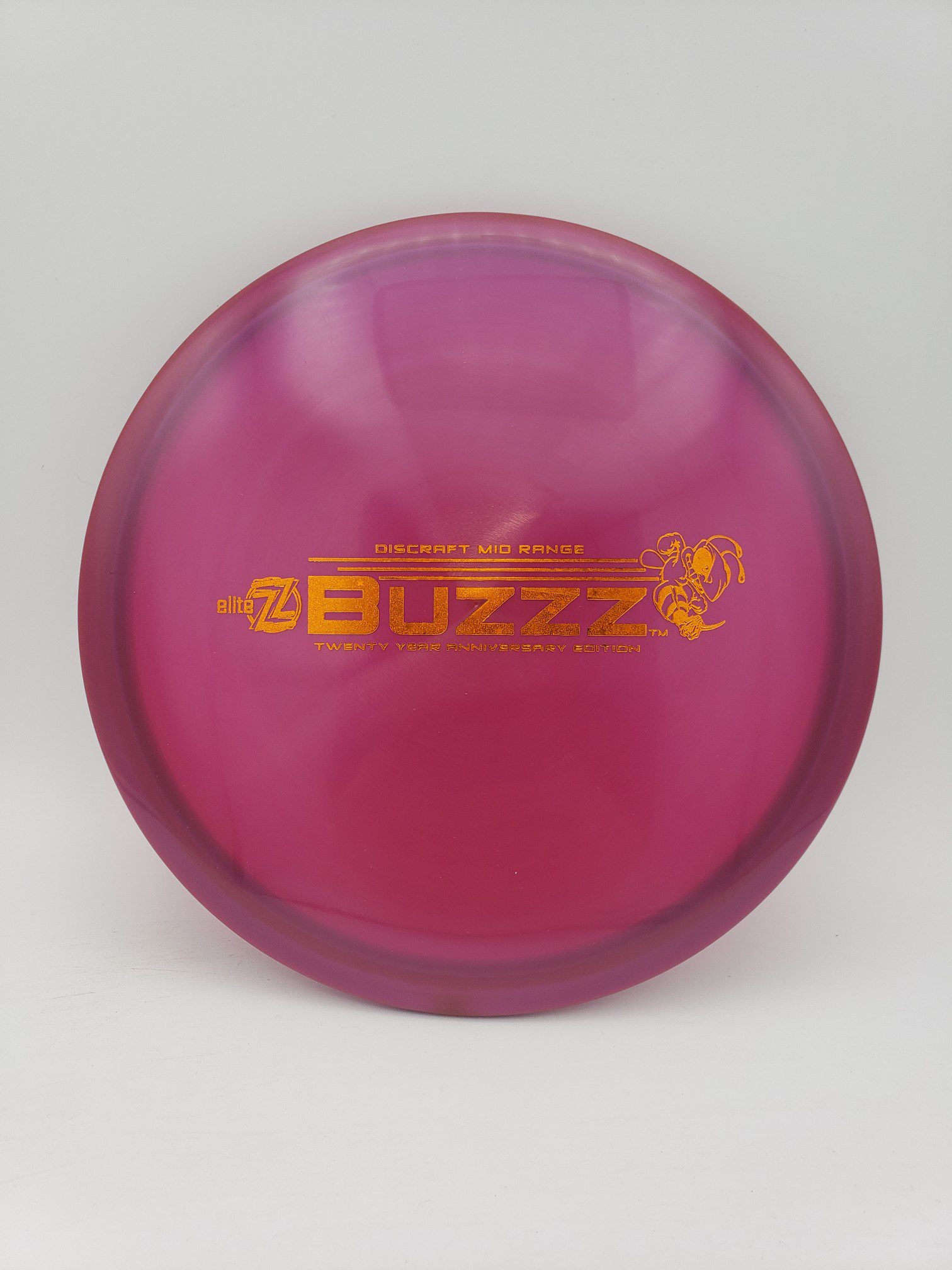 Discraft Z Buzzz 20th Anniversary Edition 173-174g disc golf disc front view