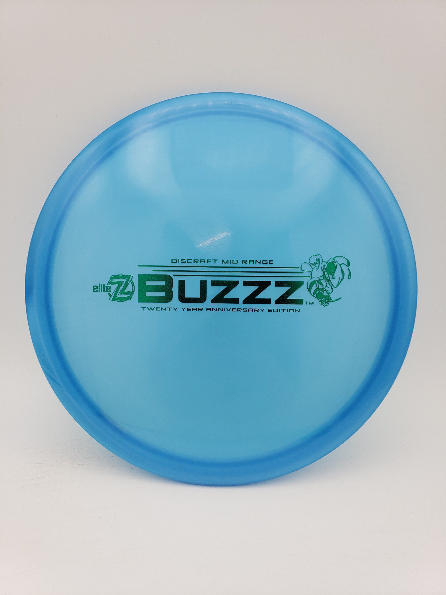 Discraft Z Buzzz 20th Anniversary Edition 175-176g disc golf disc front view
