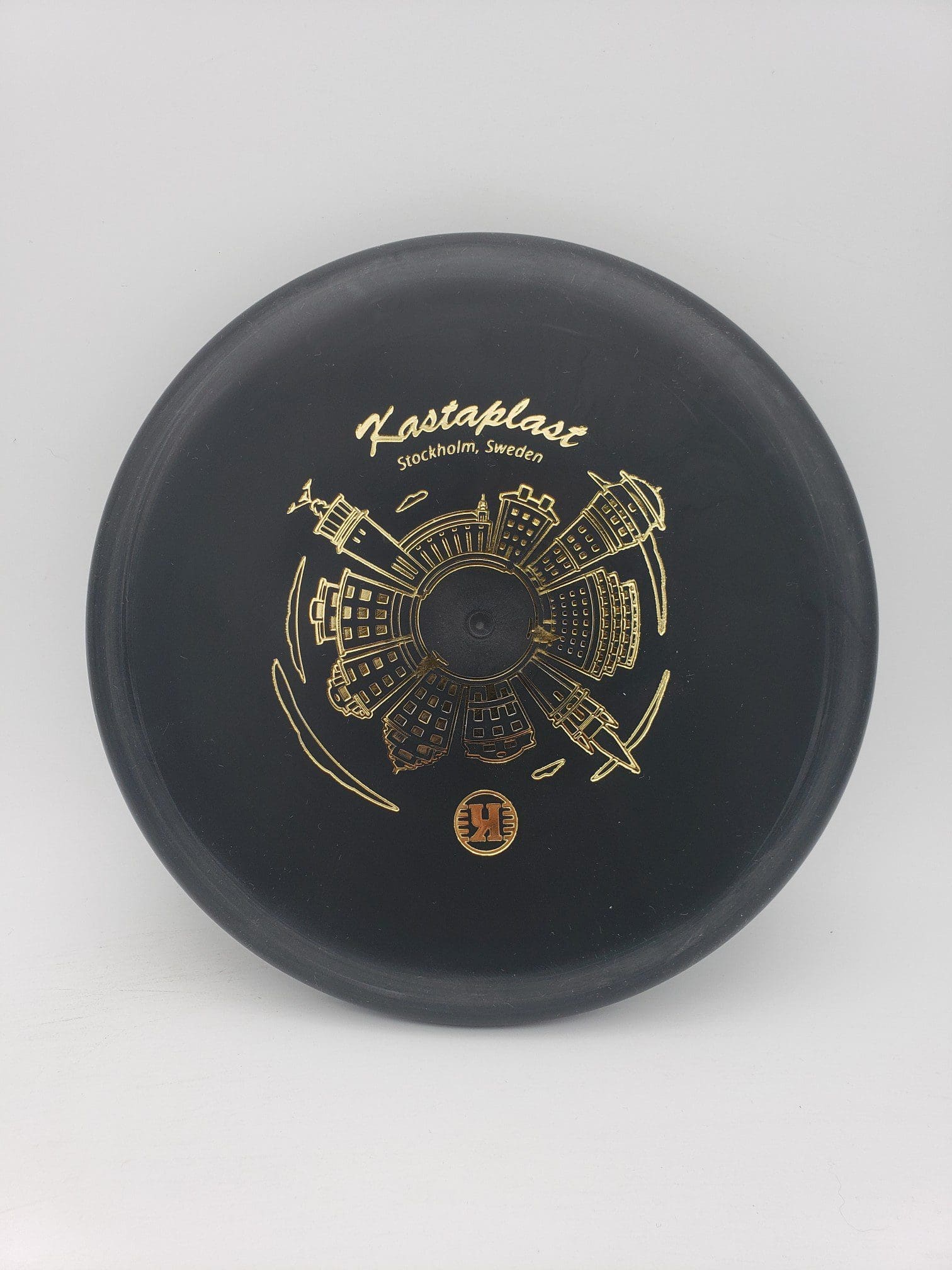 Kastaplast K3 Reko Stockholm stamp disc golf disc front view