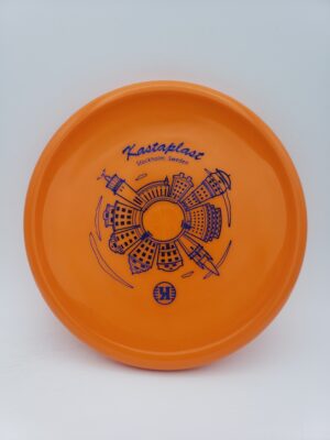 Kastaplast K1 Berg Stockholm stamp disc golf disc front view