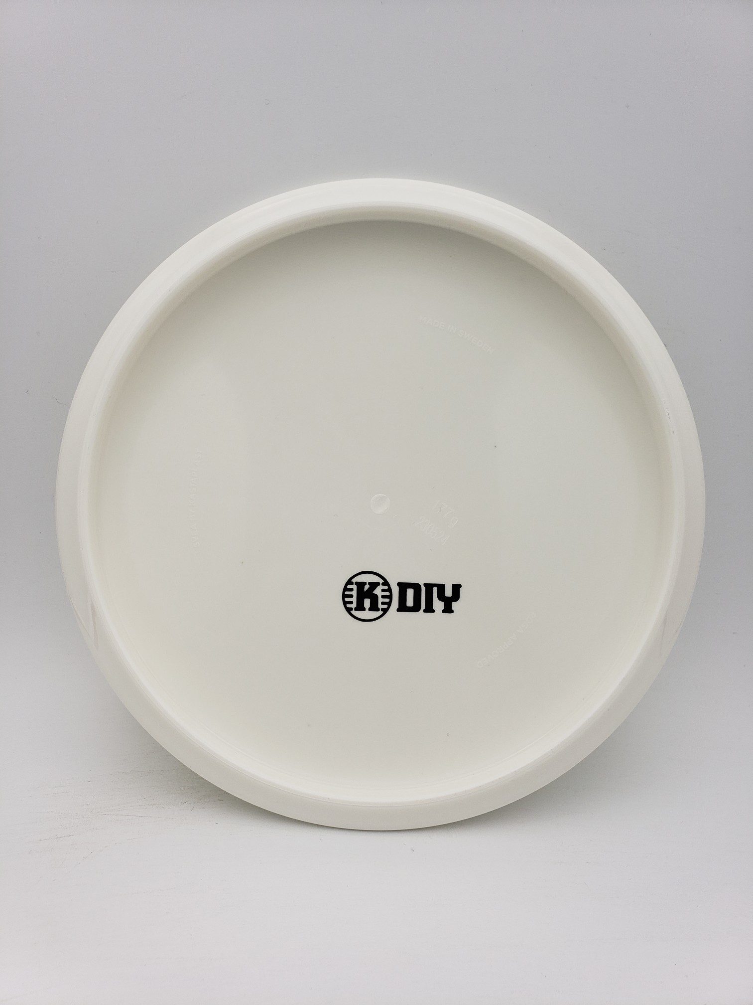 Kastaplast K1 Soft Svea DIY blank disc golf disc front view