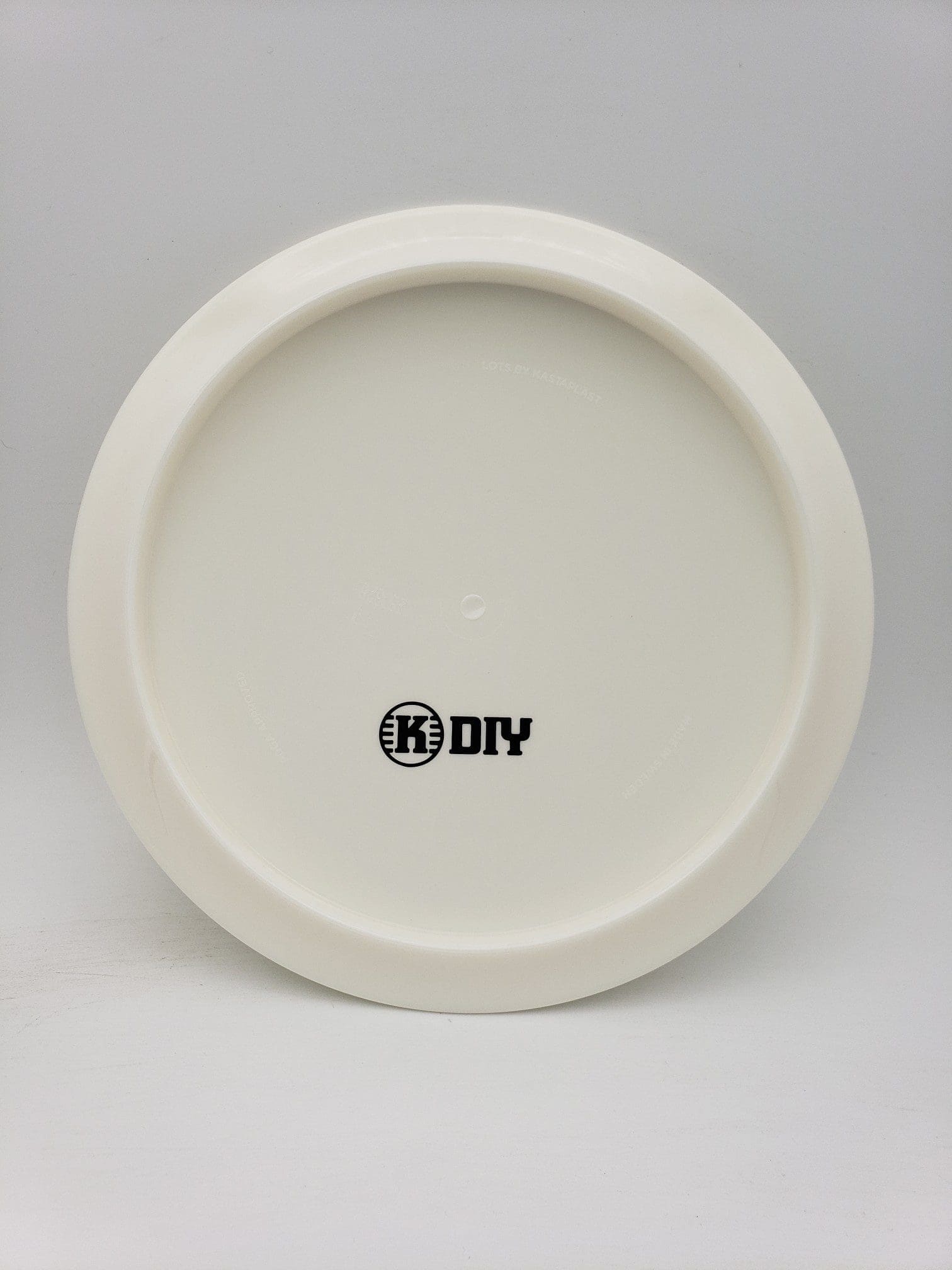 Kastaplast K1 Lots DIY blank disc golf disc front view