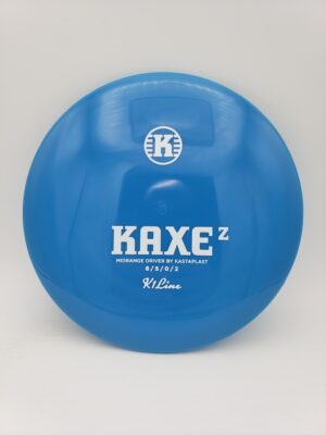 Kastaplast K1 Kaxe Z blue Copy disc golf disc front view