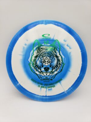 Latitude 64 Grand Orbit Grace Kristin Tattar 2023 WC disc golf disc front view