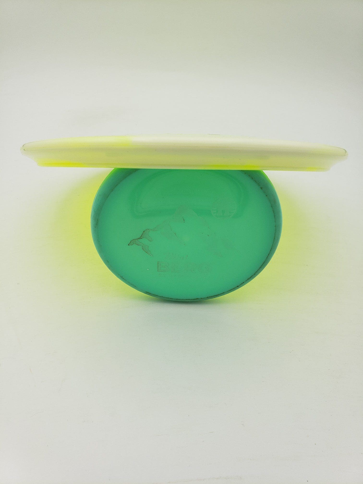 Dynamic Discs Lucid Ice Orbit Justice disc golf disc back view