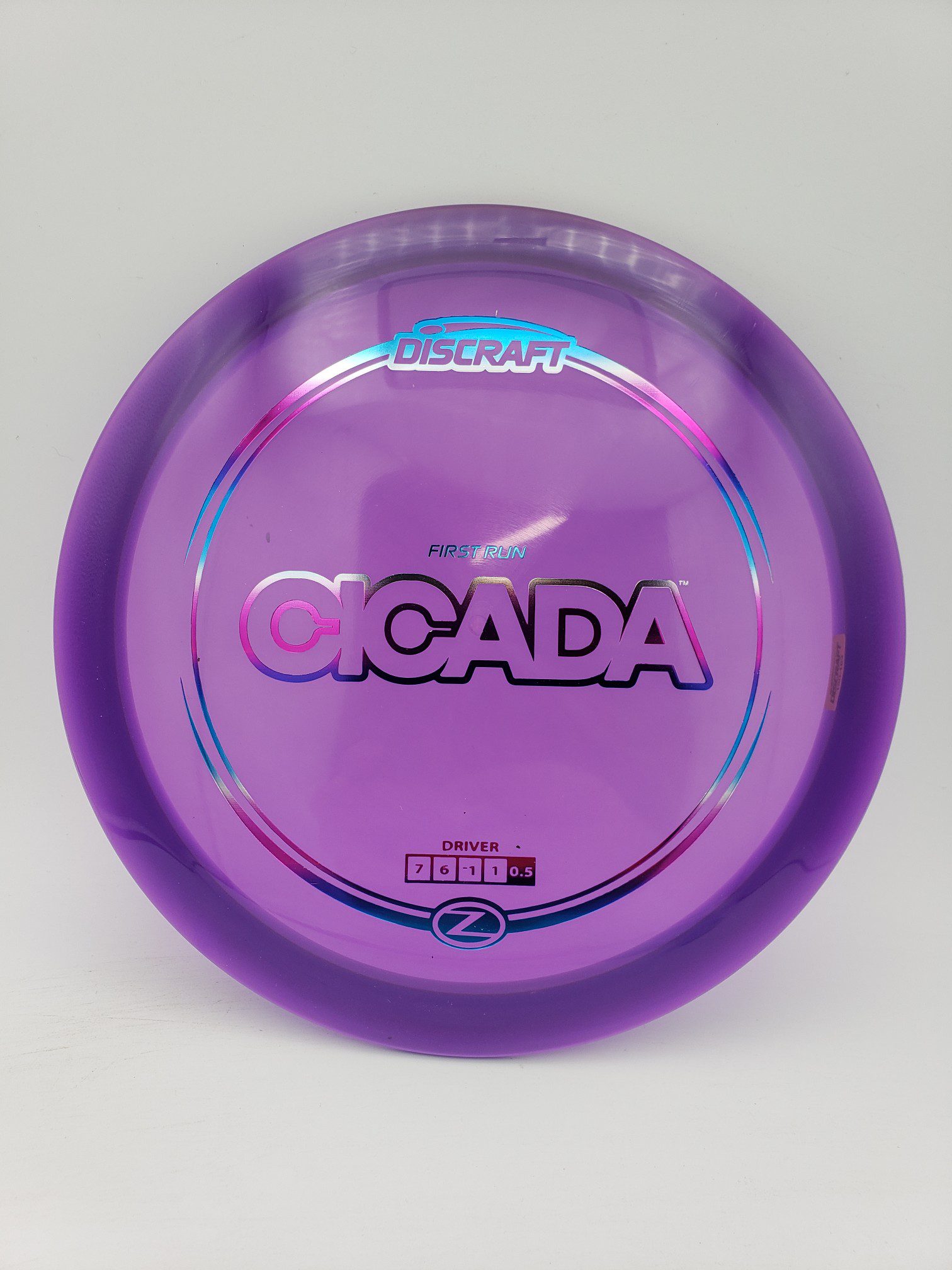 Discraft First Run Z Cicada disc golf disc front view
