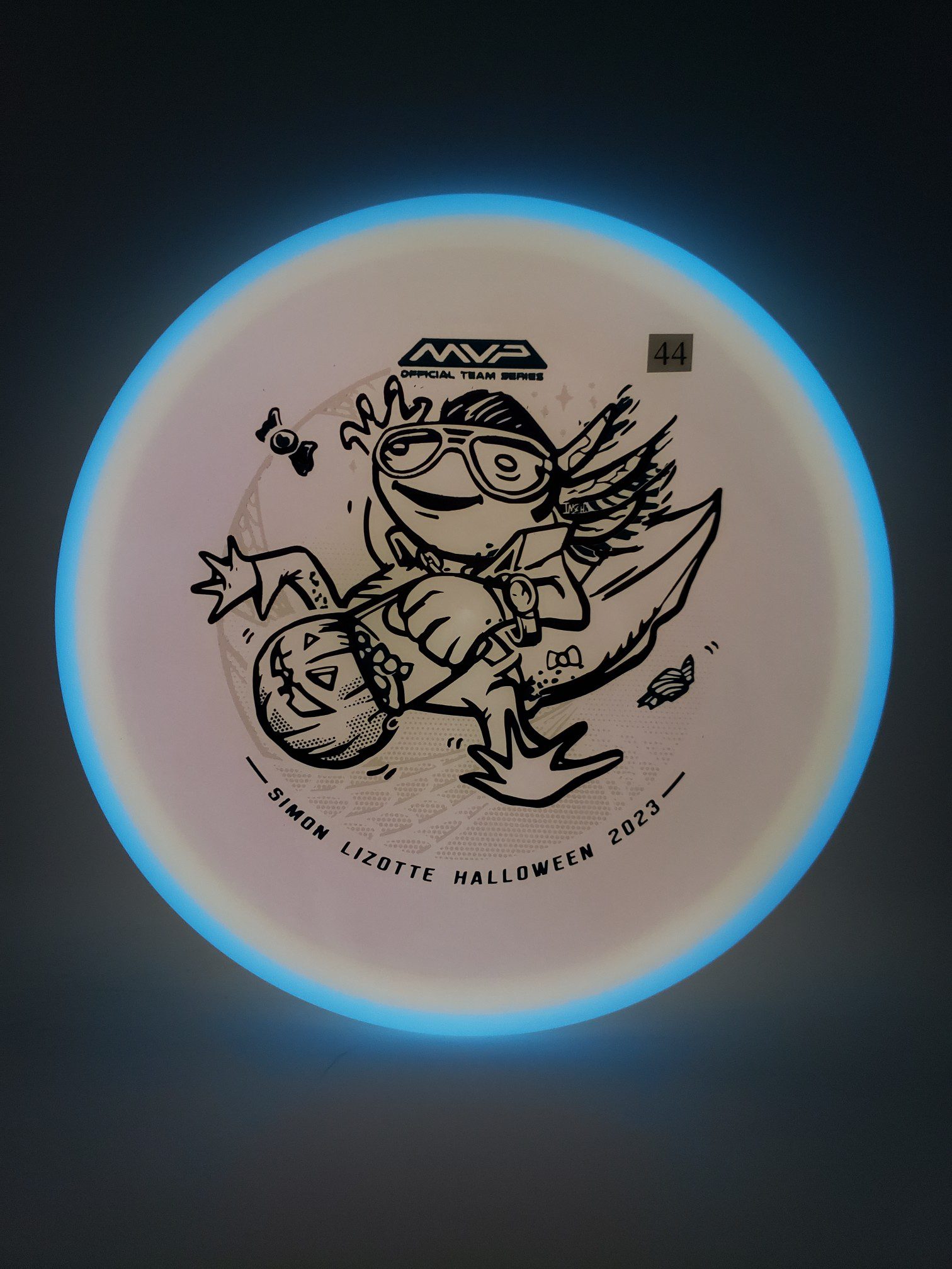 Axiom Total Eclipse Hex Simon Lizotte Halloween 2023 disc golf disc front view