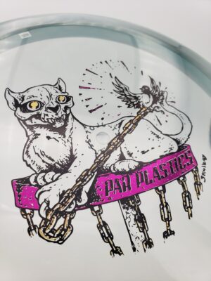 Mint Discs Eternal Jackalope Halloween 2023 by Skulboy first run disc golf disc front view