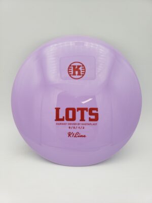 Kastaplast K1 Lots lavender disc golf disc front view