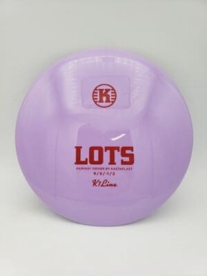 Kastaplast K1 Lots lavender disc golf disc front view