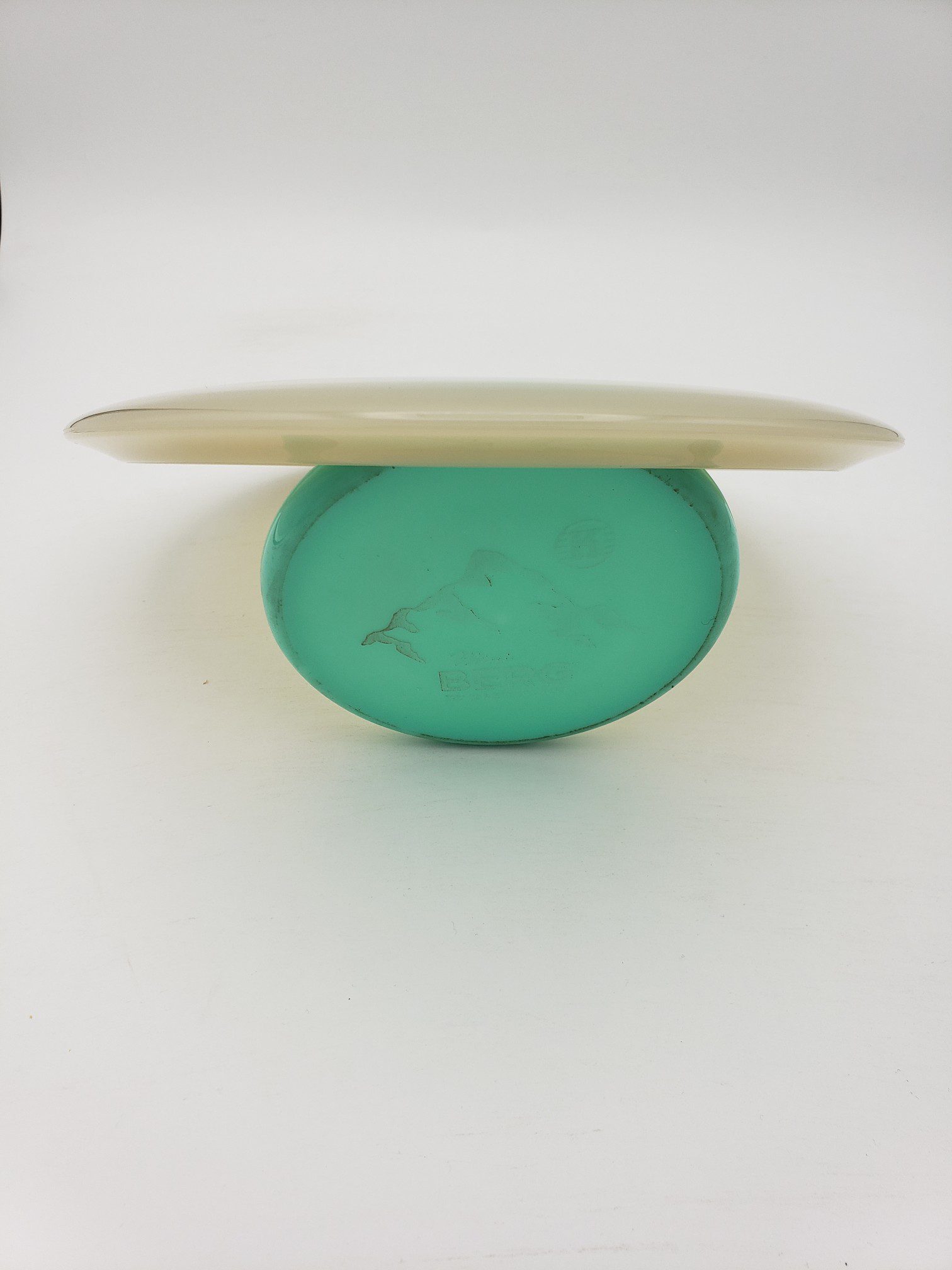 Kastaplast K1 Glow Stig Halloween 2023 by Skulboy disc golf disc back view