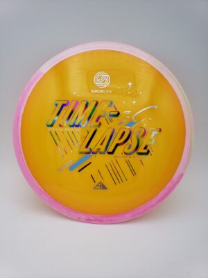 Axiom Simon Line Neutron Time-Lapse SE disc golf disc front view