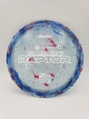 Discraft 2023 Z FLX Jawbreaker Captain's Raptor disc golf disc front view