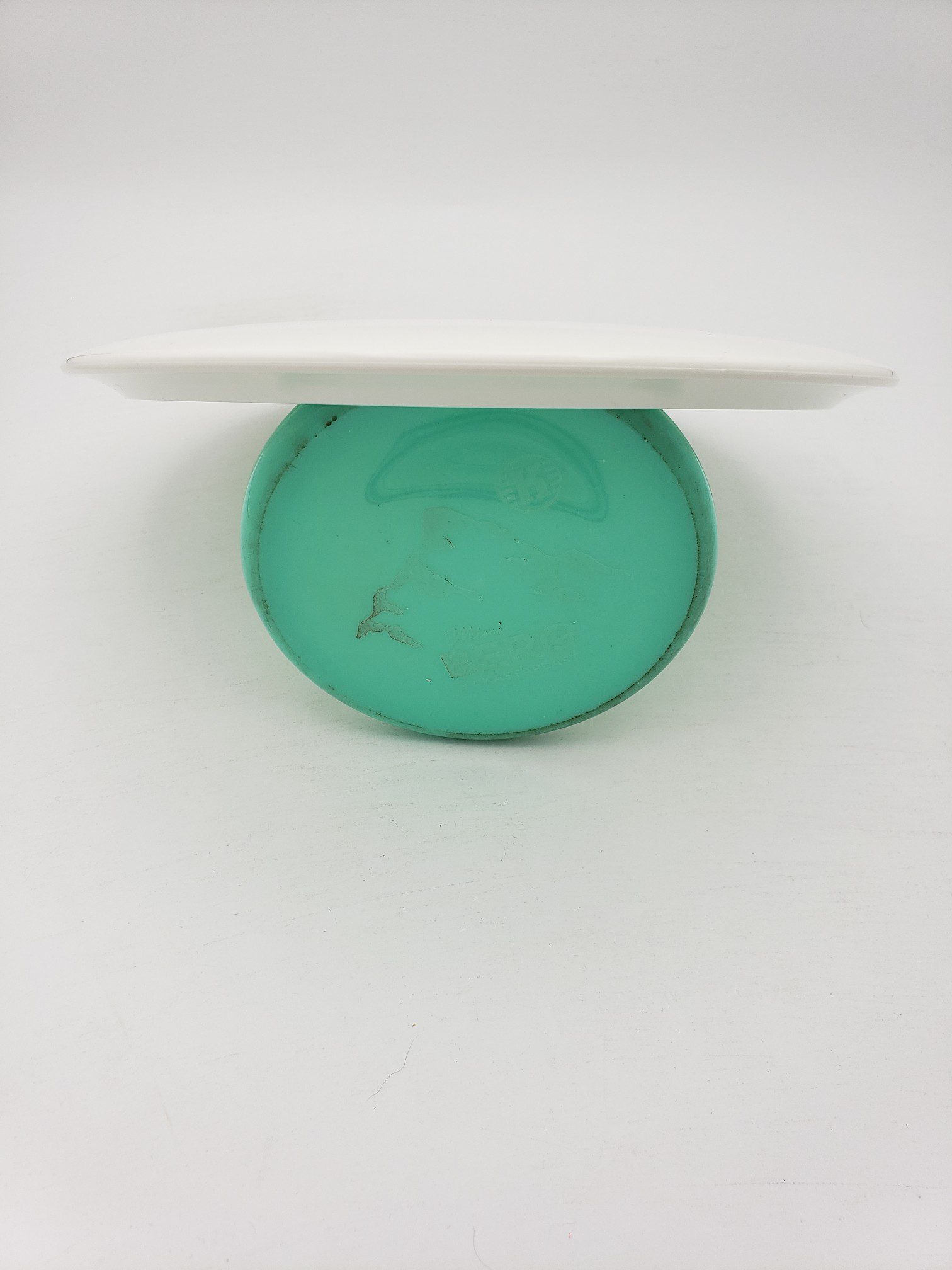 Discraft ESP Passion dye line disc golf disc back view