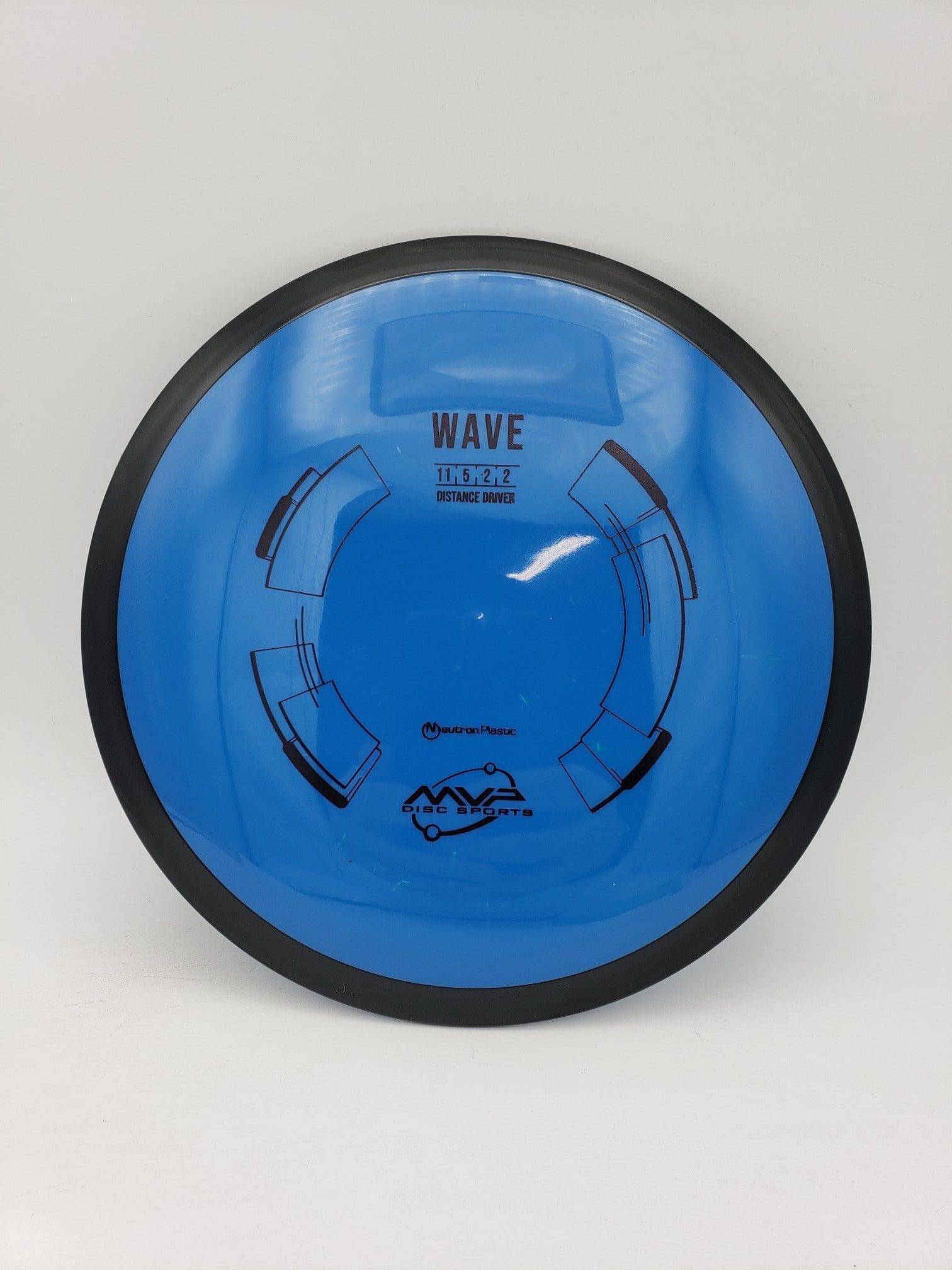 MVP Neutron Wave disc golf disc front view