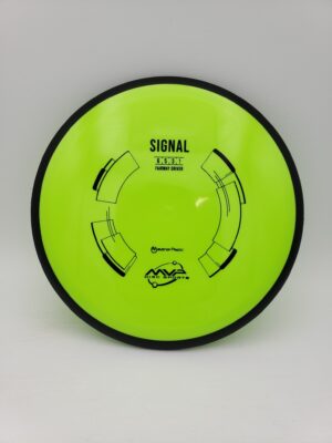 MVP Neutron Signal disc golf disc front view