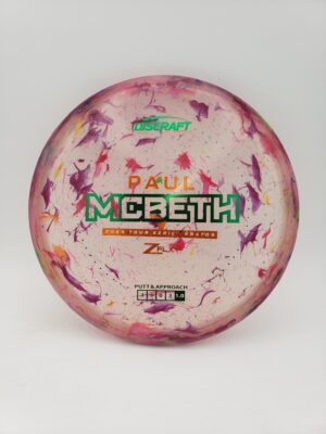 Discraft Paul McBeth 2024 tour series Jawbreaker Z FLX Kratos disc golf disc front view