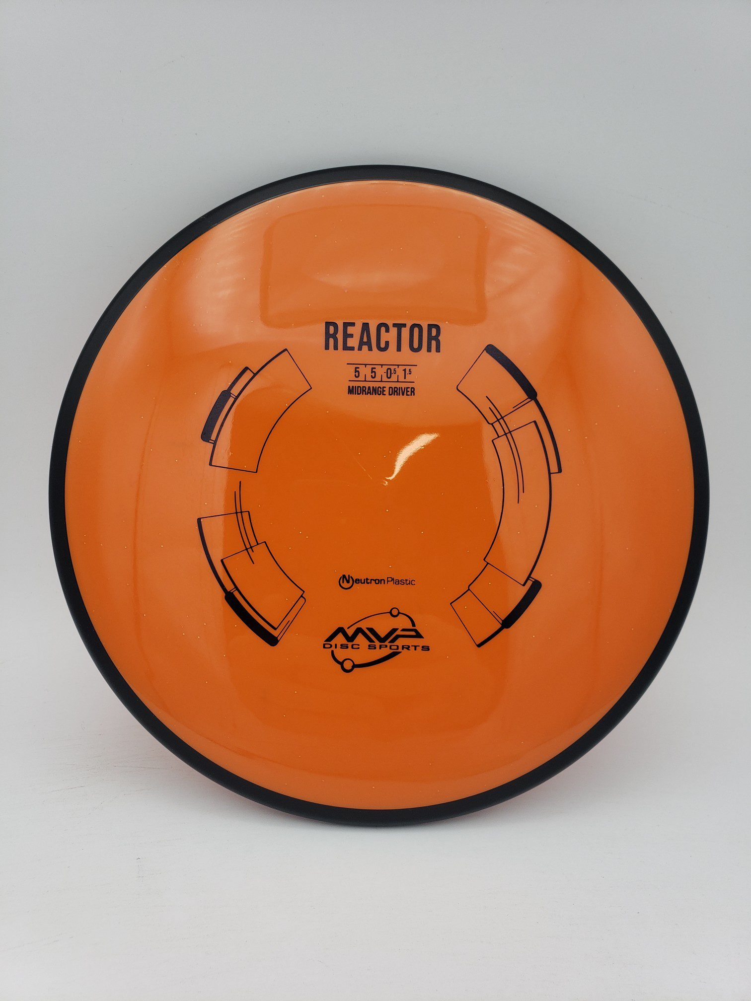 MVP Neutron Reactor disc golf disc front view