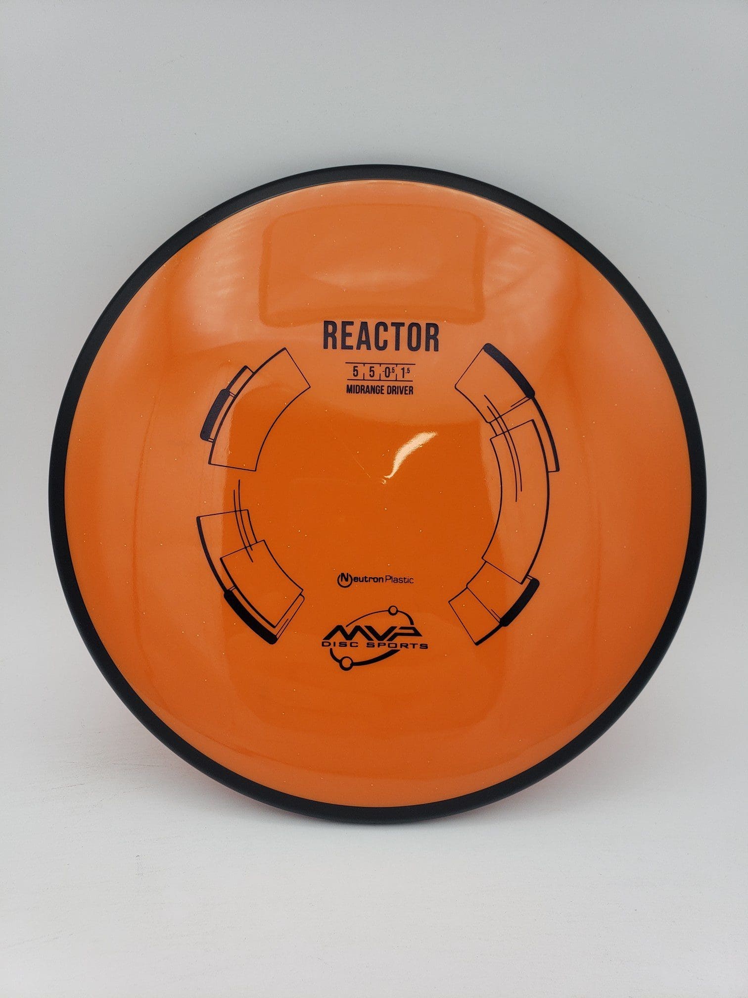 MVP Neutron Reactor disc golf disc front view