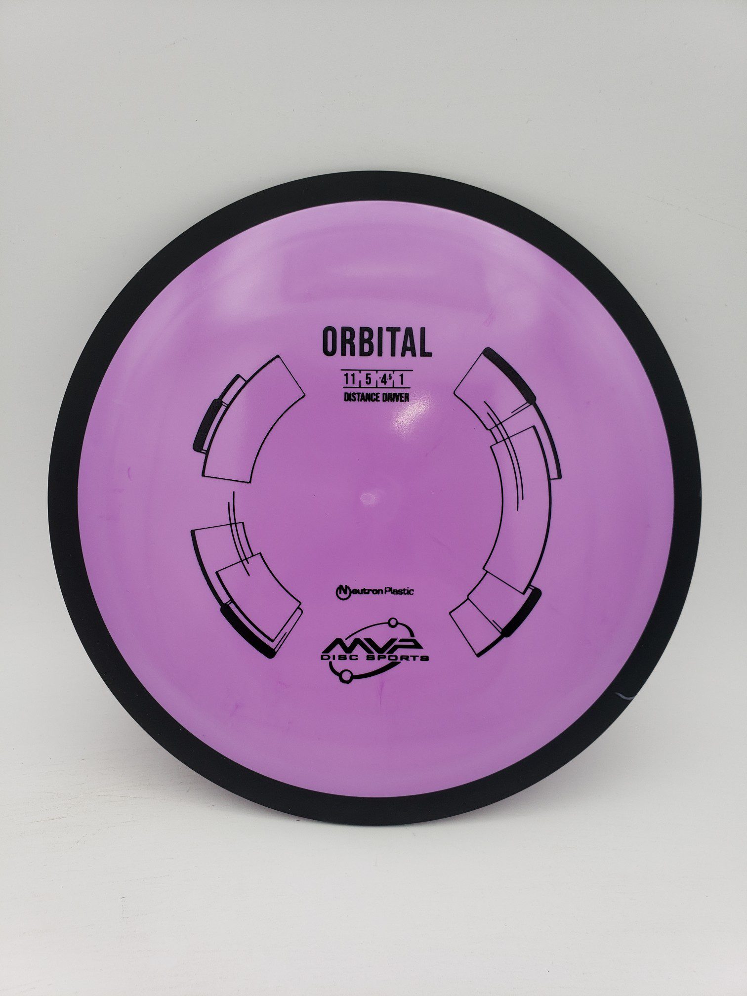 MVP Neutron Orbital disc golf disc front view