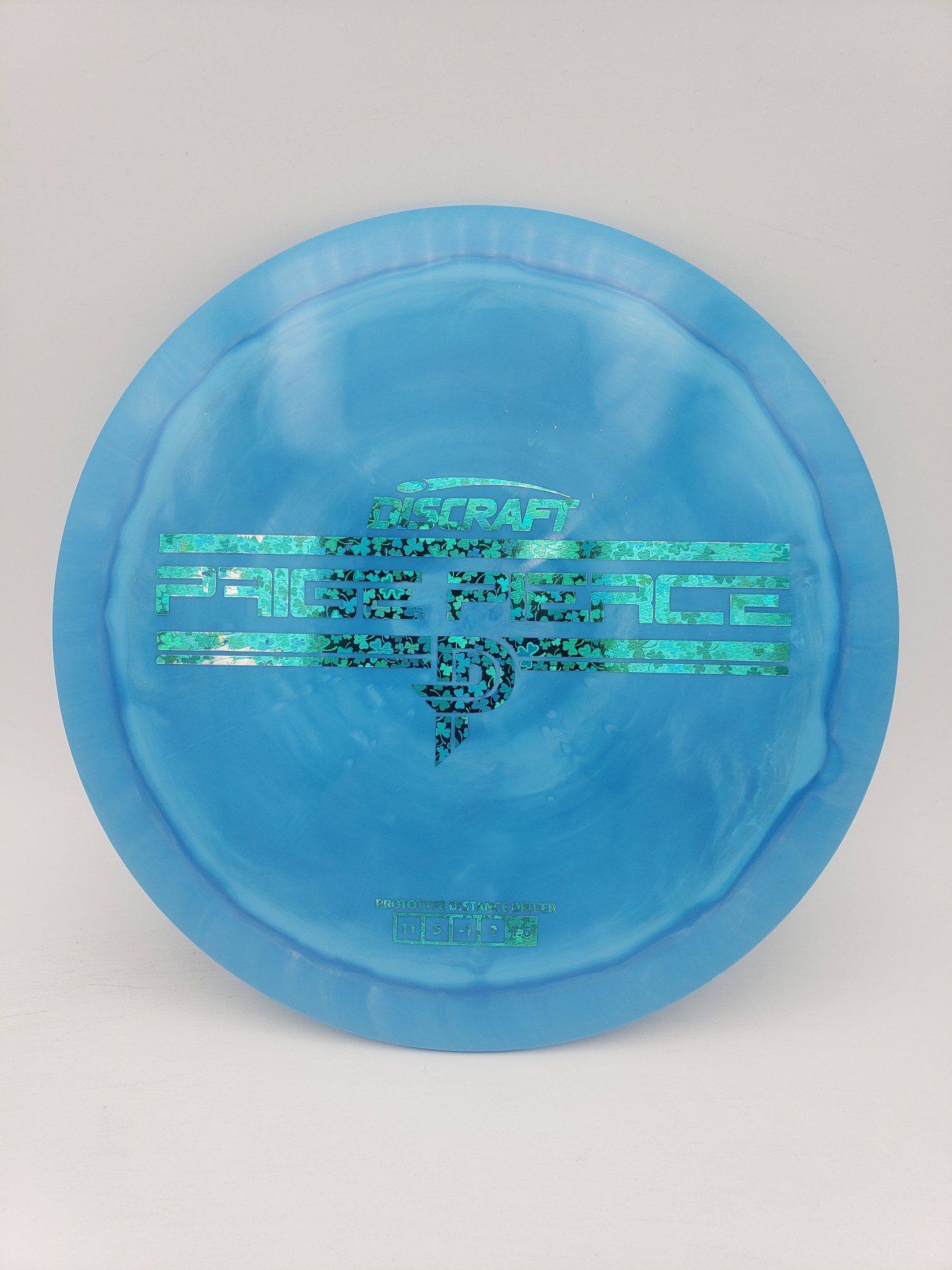 Discraft Paige Pierce ESP Prototype Drive disc golf disc front view