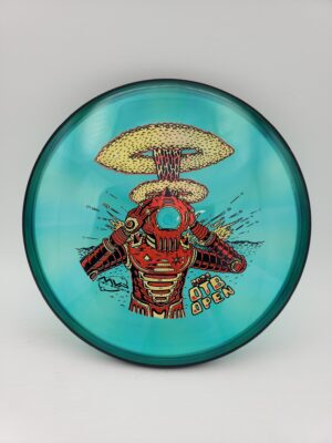 MVP OTB Open 2024 Proton Soft Glitch disc golf disc front view
