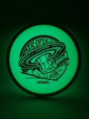 MVP OTB Open 2024 Eclipse Orbital disc golf disc front view