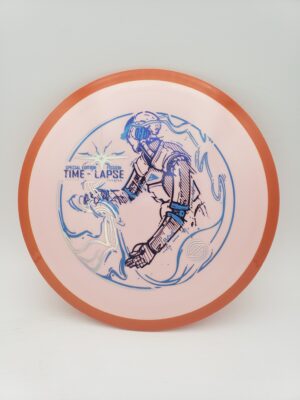 Axiom Simon Line Fission Time-Lapse SE disc golf disc front view