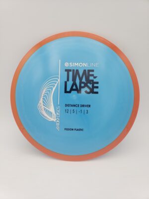 Axiom Simon Line Fission Time-Lapse disc golf disc front view