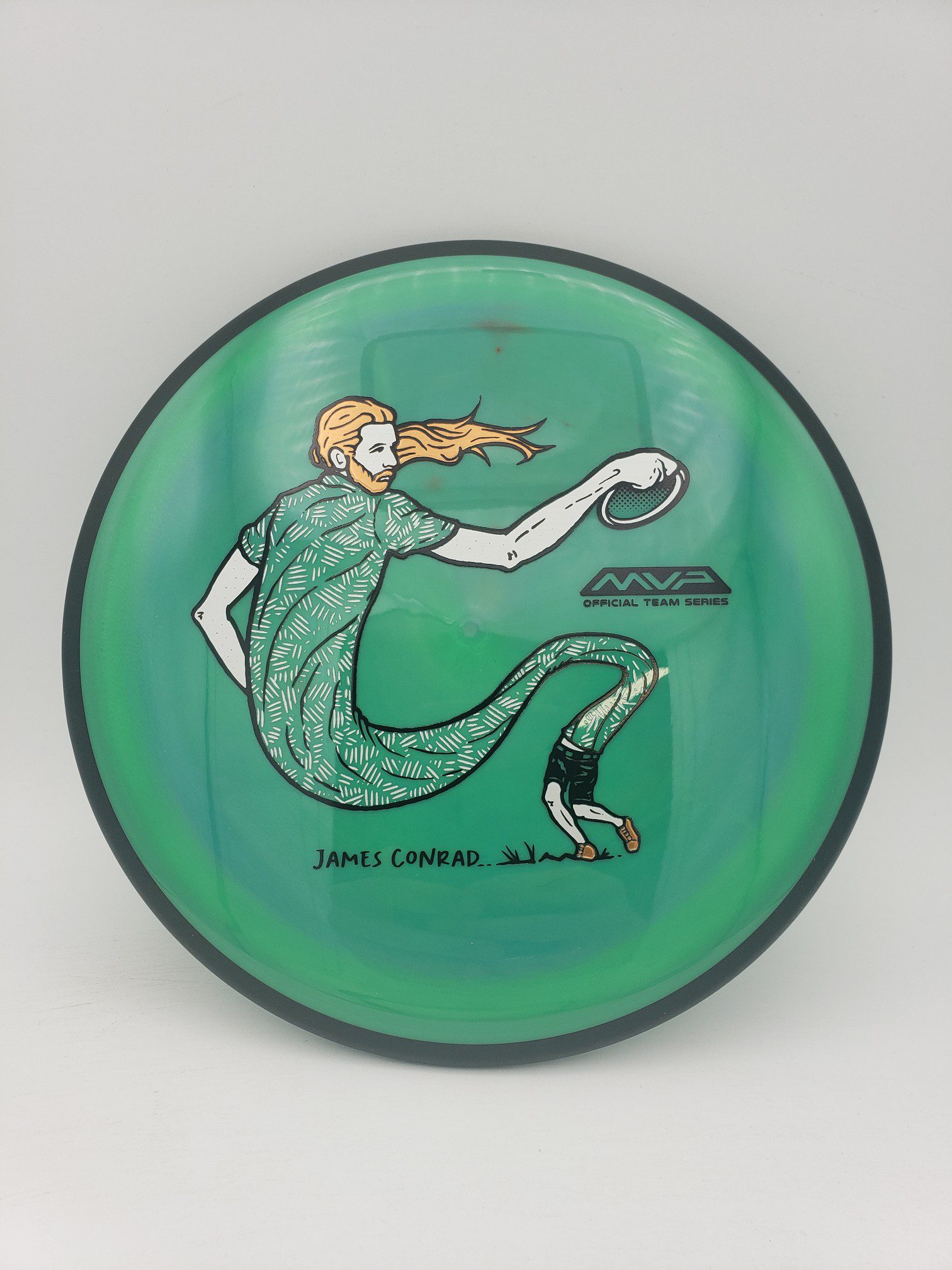 MVP Neutron Detour James Conrad team series disc golf disc front view
