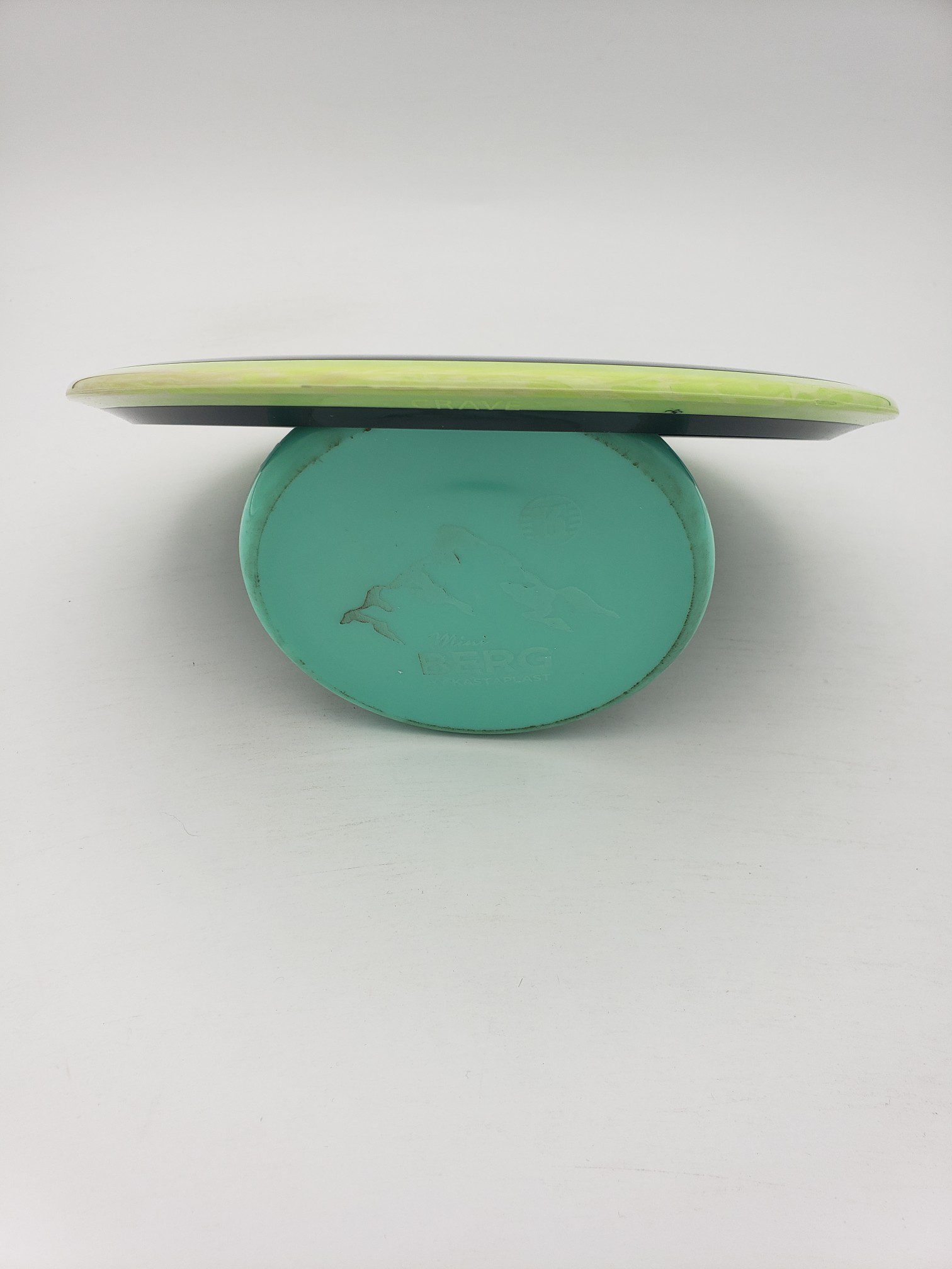 Axiom Neutron Crave Cat Clock disc golf disc back view