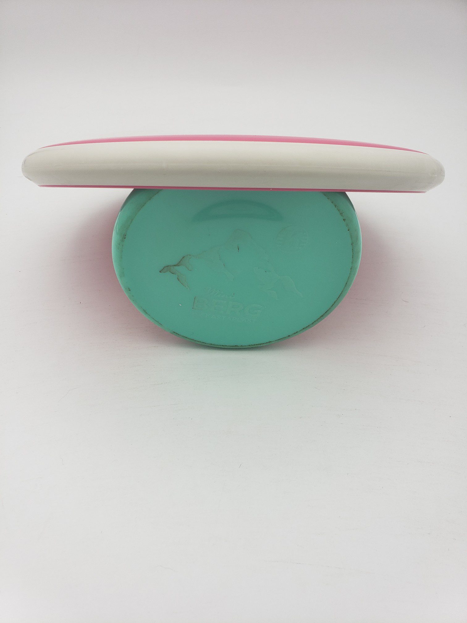 Axiom Simon Line Electron Pixel Cat Clock disc golf disc back view