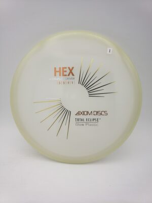 Axiom Total Eclipse Hex disc golf disc front view