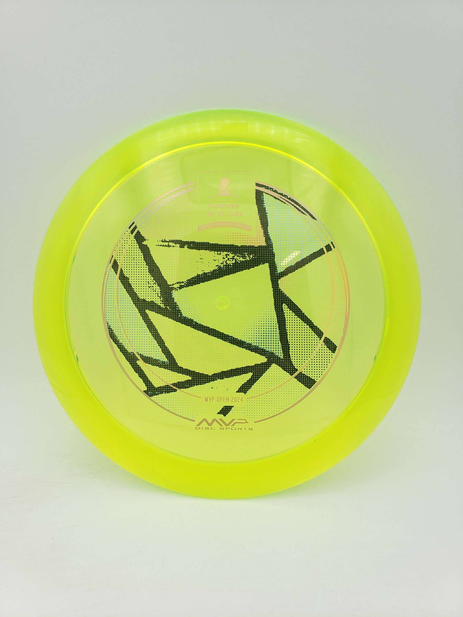 Streamline Proton Shift MVP OpenSt Jude edition disc golf disc front view