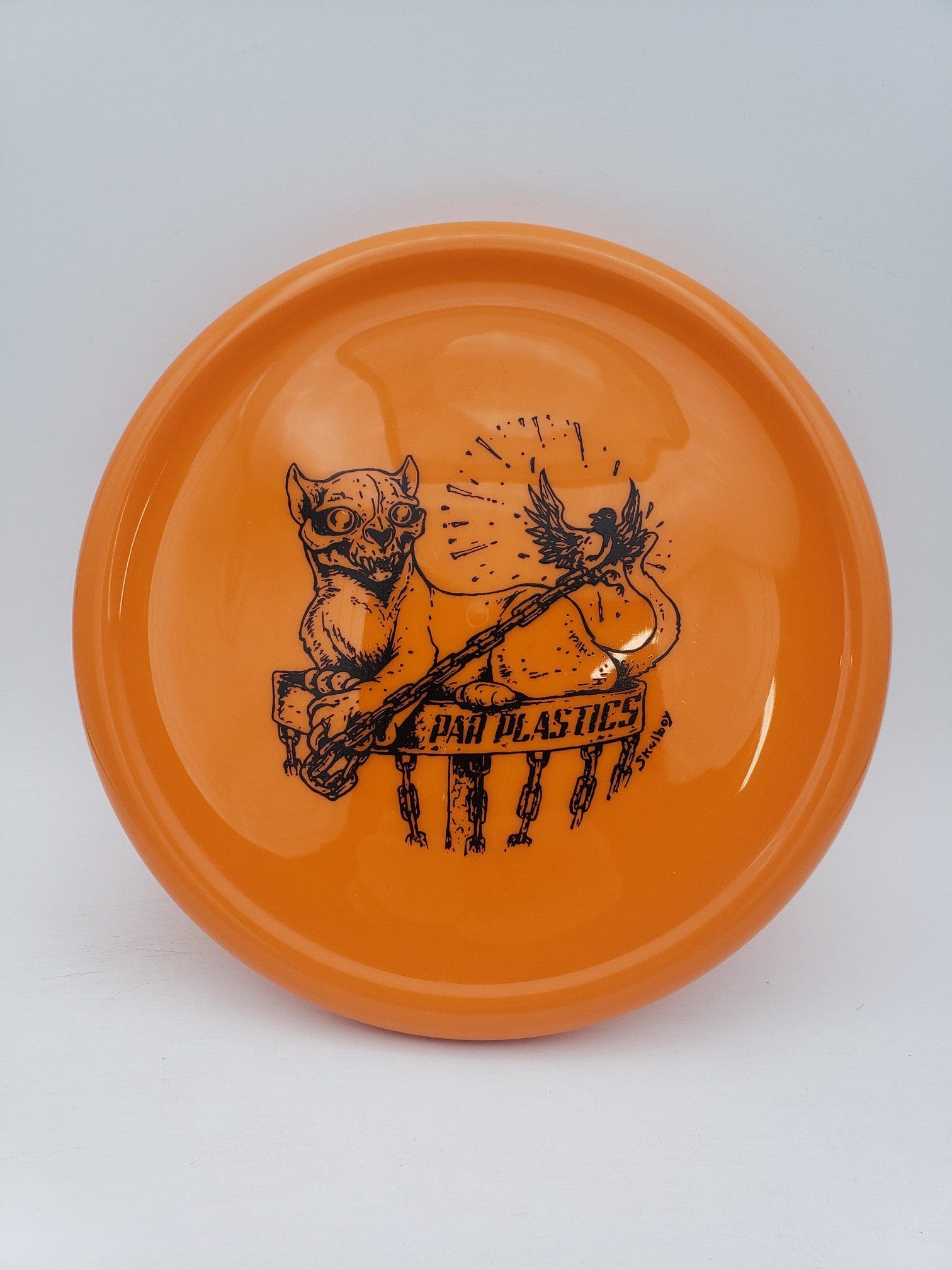 Kastaplast K1 Soft Berg Skulkitty rerun Halloween 2024 disc golf disc front view