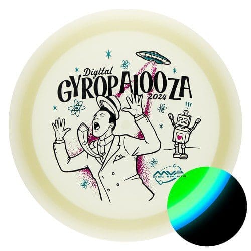 GYROpalooza 2024 mystery box PRE-ORDER disc golf disc side view