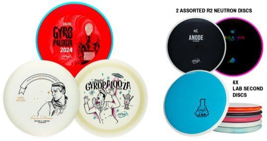 GYROpalooza 2024 mystery box PRE-ORDER disc golf disc front view