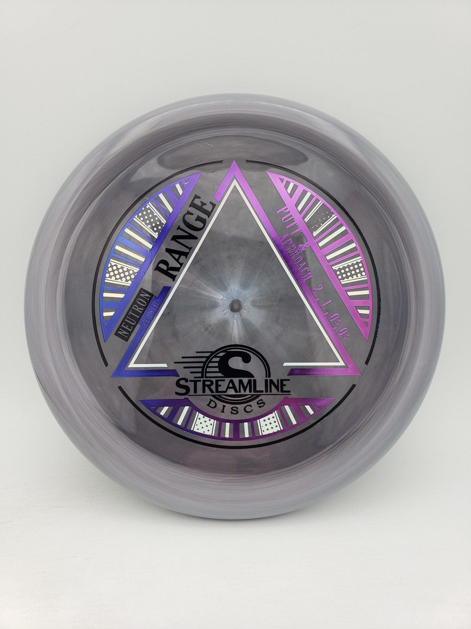 Streamline Neutron Range disc golf disc front view