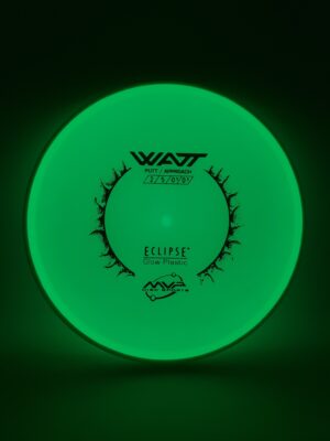 MVP Eclipse Watt disc golf disc front view