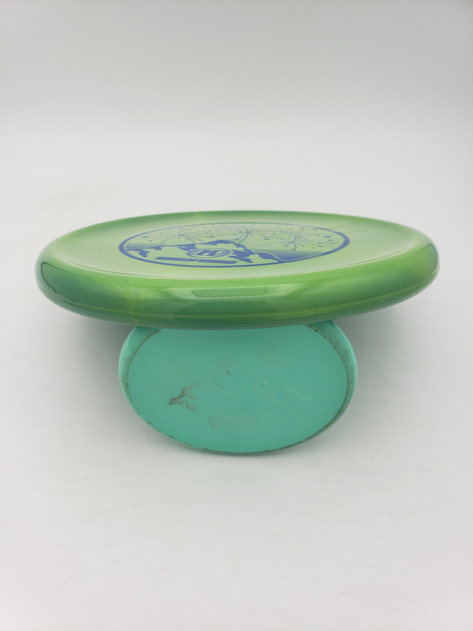 Kastaplast K1 Swirl Berg - 10-Year Edition disc golf disc back view
