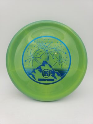 Kastaplast K1 Swirl Berg - 10-Year Edition disc golf disc front view