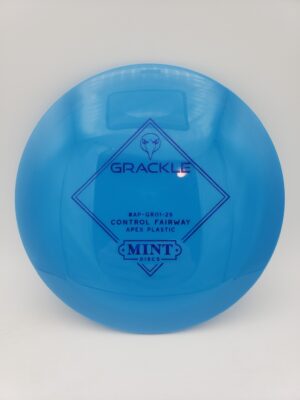 Mint Discs Apex Grackle first run disc golf disc front view