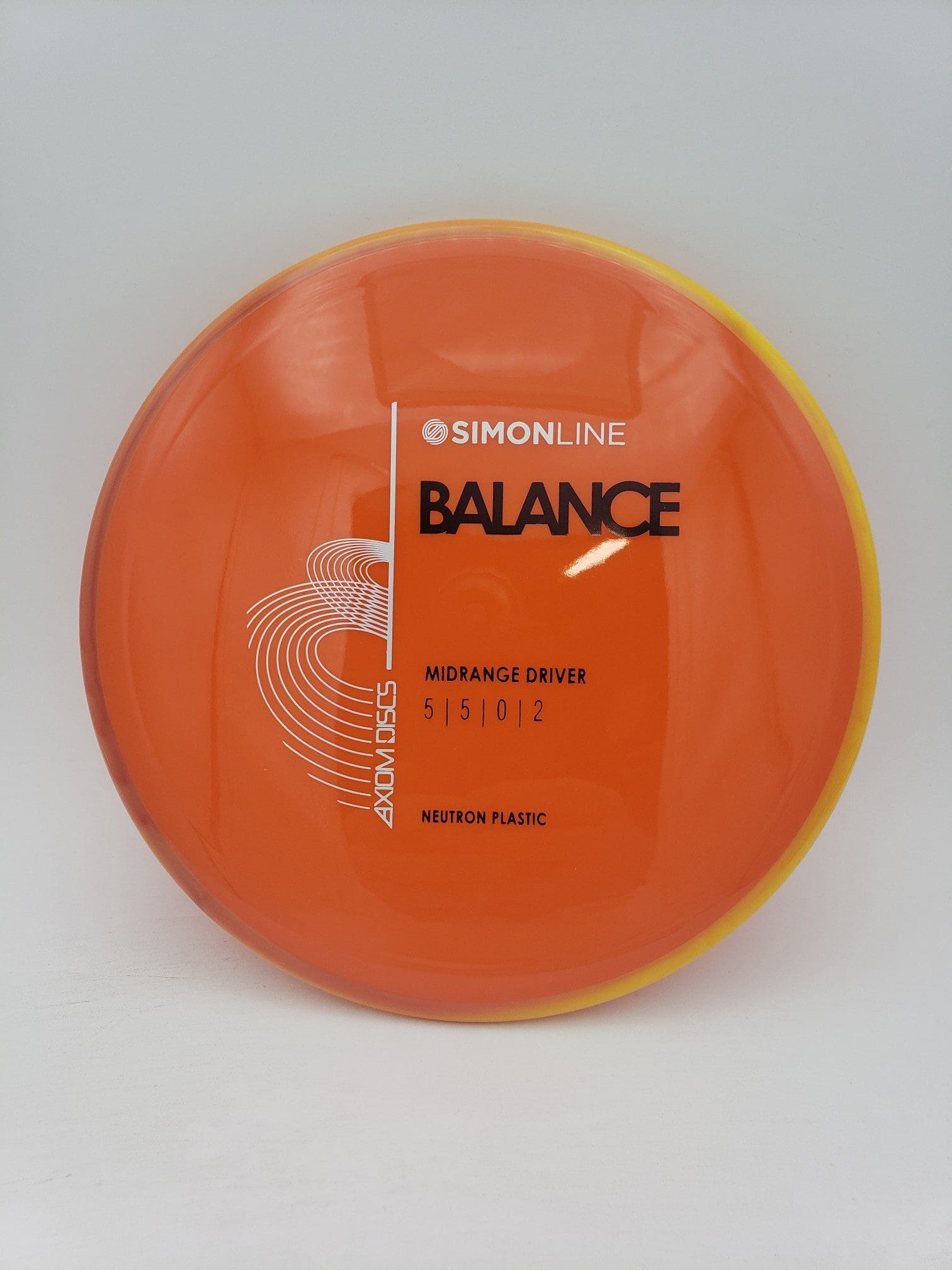 Axiom Neutron Balance disc golf disc front view