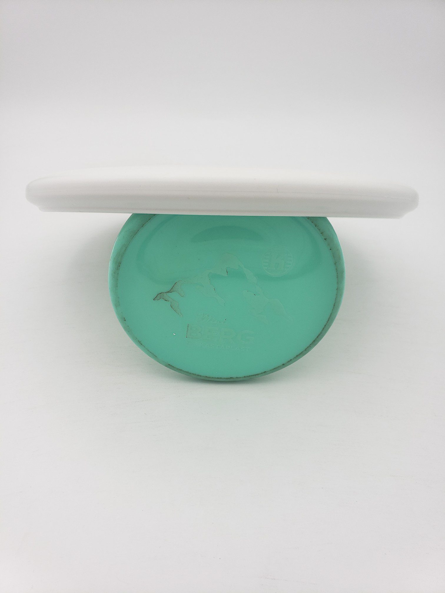 Kastaplast K3 Hard Tuff white disc golf disc back view