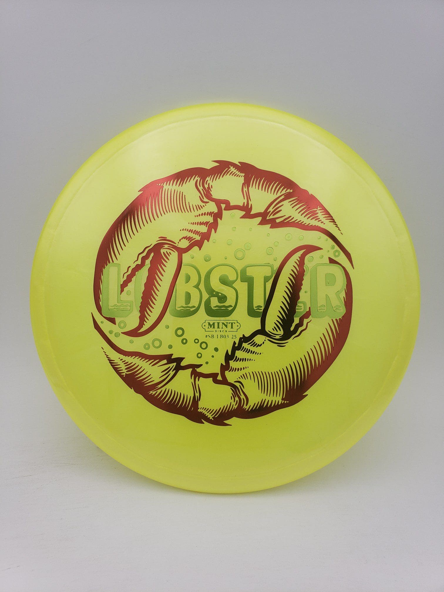Mint Discs Sublime Lobster disc golf disc front view