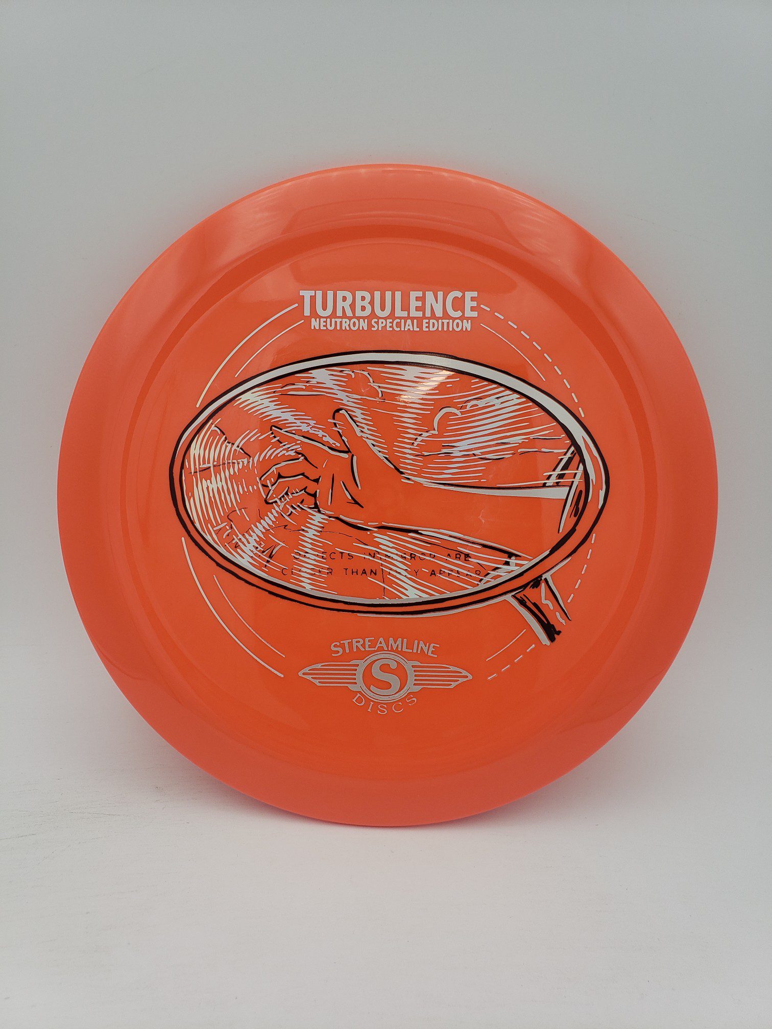 Streamline Neutron Turbulence SE disc golf disc front view