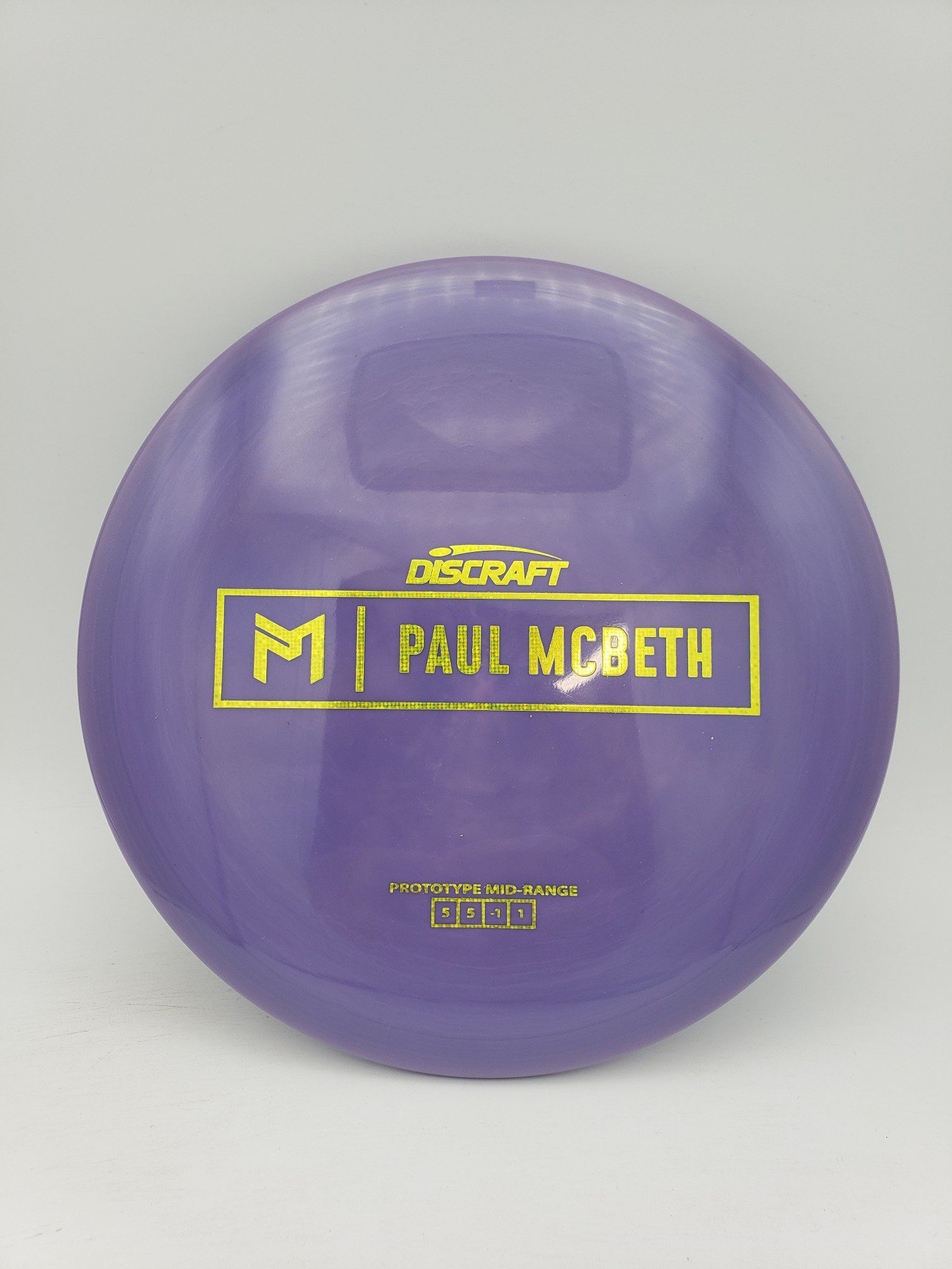 Discraft Paul McBeth Prototype Malita disc golf disc front view