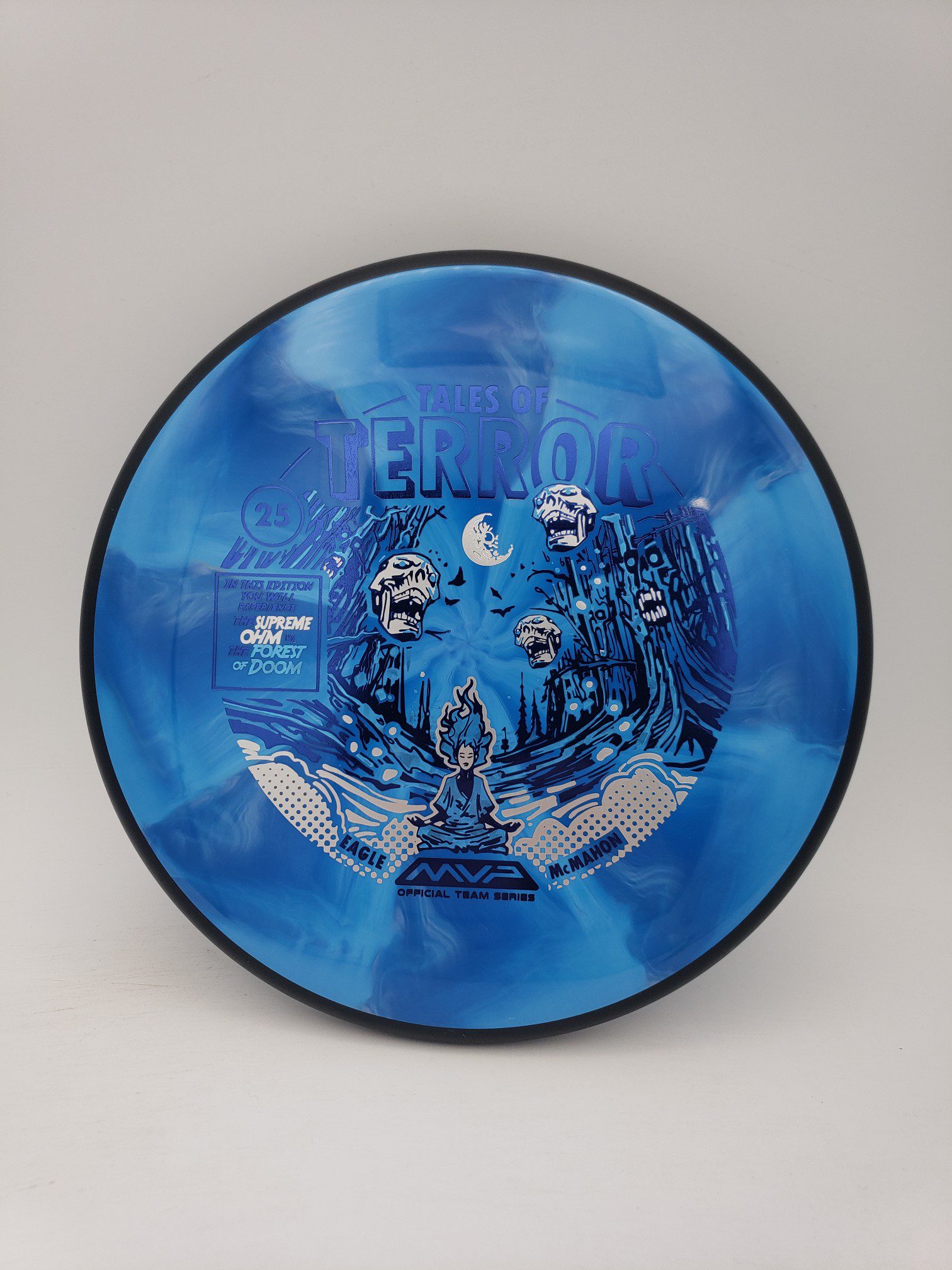 MVP Cosmic Neutron Ohm - 2025 Halloween Special Edition disc golf disc front view