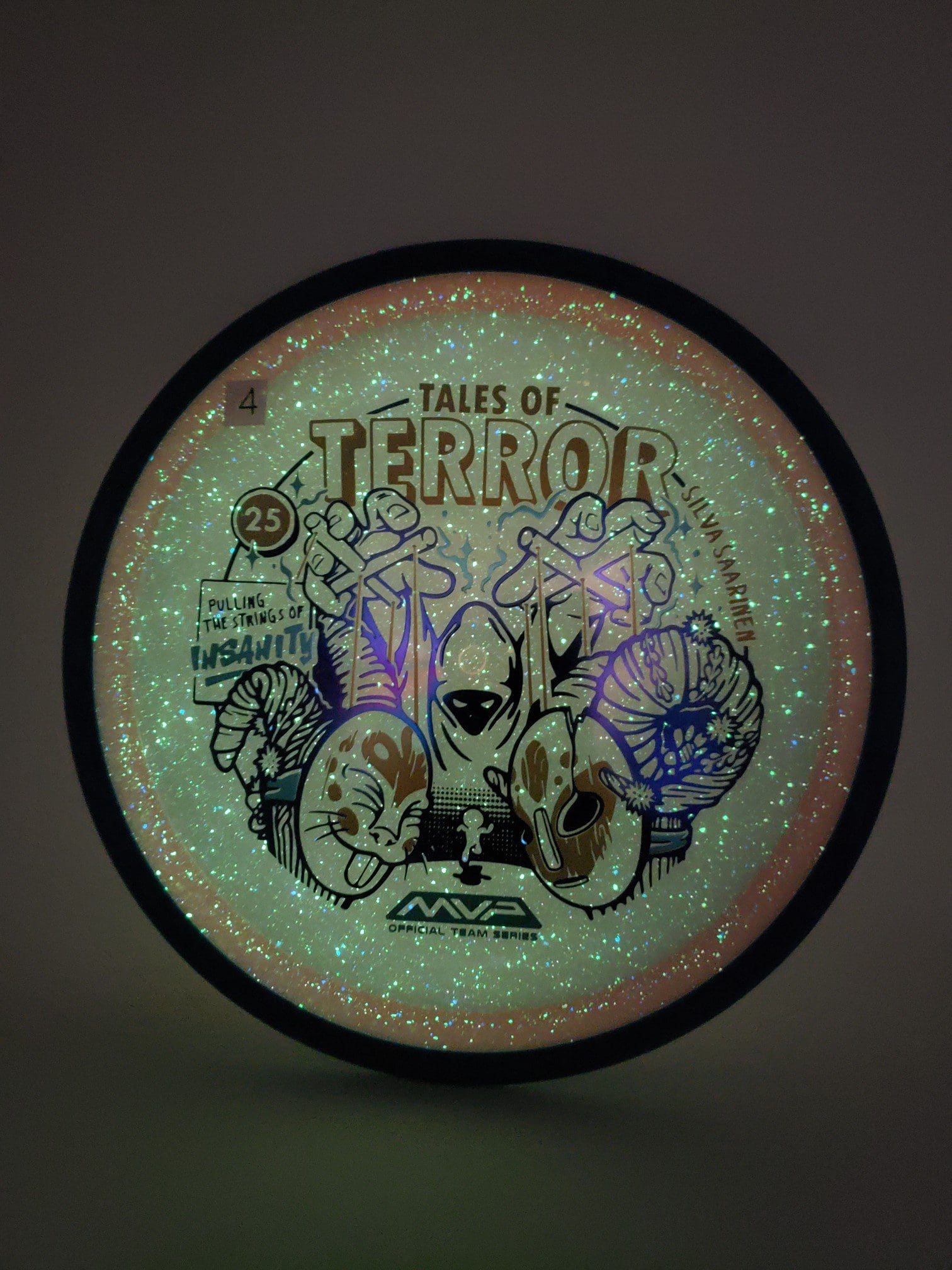 Axiom Particle Proton Insanity - 2025 Halloween Special Edition disc golf disc front view