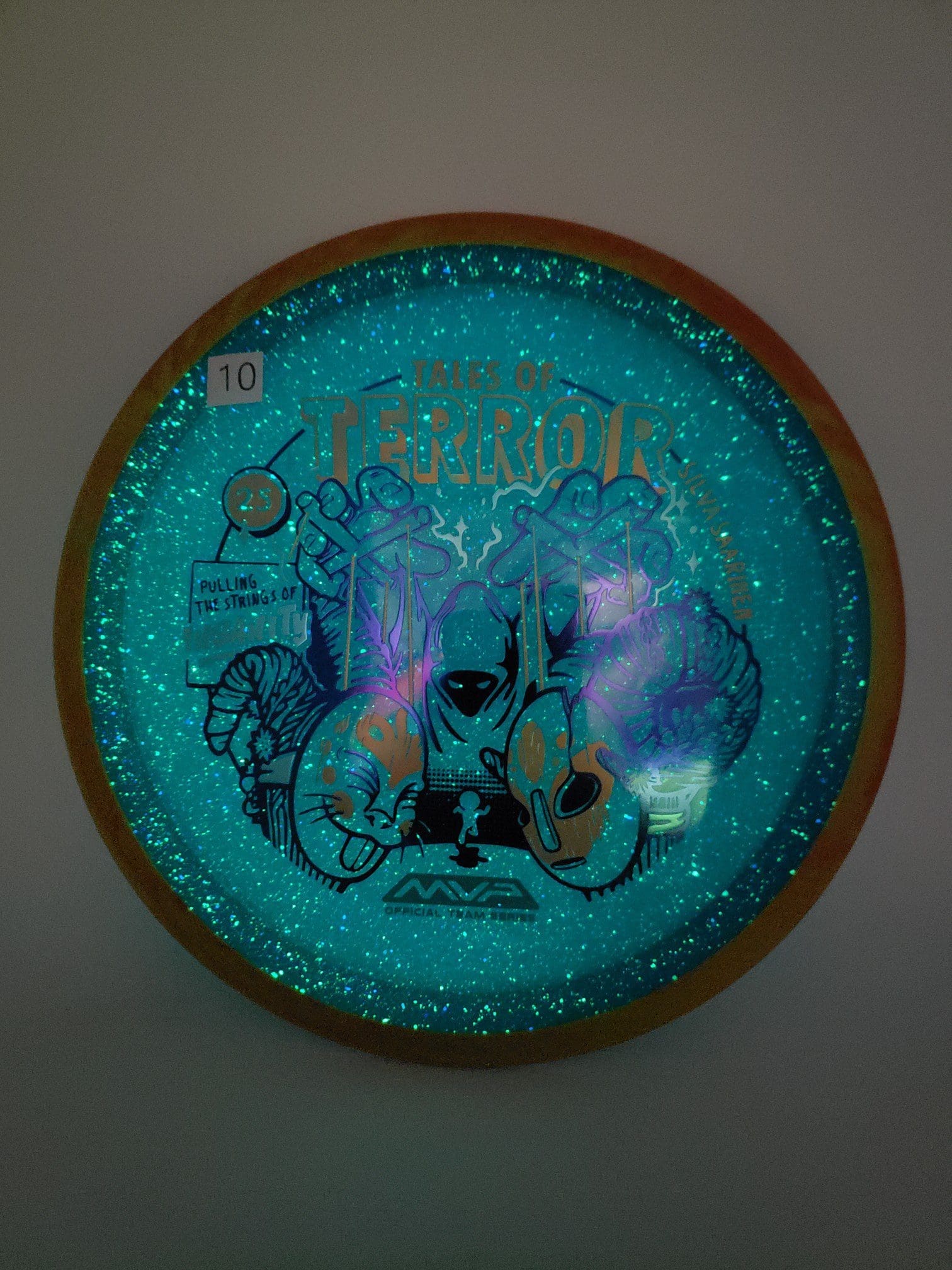 Axiom Particle Proton Insanity - 2025 Halloween Special Edition disc golf disc back view